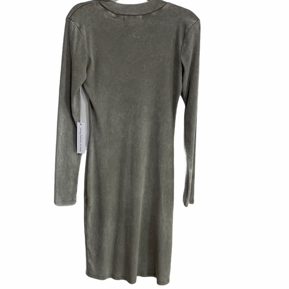 Young Fabulous and Broke NWT Bodycon Dress olive - Picture 3 of 7